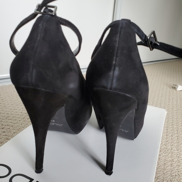 ALDO SUEDE PACLED HEELS SIZE 7 - Picture 7 of 11